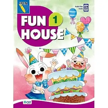 Fun House 1 Student Book (附全書音檔 QR code)