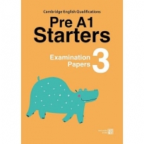 Cambridge YLE Pre A1 Starters模擬試題 3 (附隨掃隨聽QR CODE音檔)  (Pre-A1 Starters)