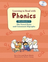 Learning to Read with Phonics：Workbook 2 母音組和特殊子音的發音練習本(CDs)