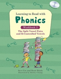 Learning to Read with Phonics：Workbook 3(分離母音組和母音加Rr的唸法)練習本(CD)