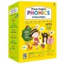 Power English: PHONICS 自然發音法學習繪本（全套6冊，1冊字母學習本＋4冊字母拼讀本＋1冊複習練習本＆附專業外籍英語教師錄製學習音檔QR Code）